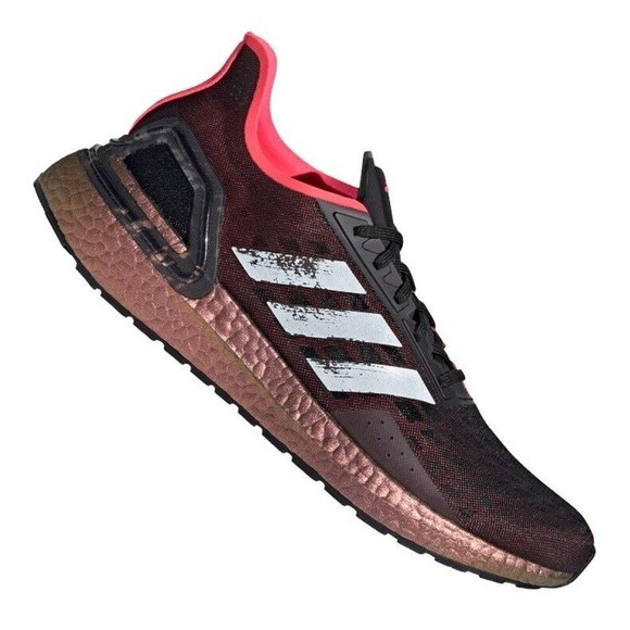 MEN\'S Adidas Ultraboost PB Black Signal Pink EG5916 main image 4